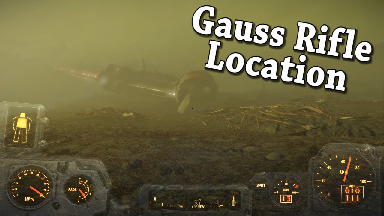 Fallout 4 gauss rifle farming location